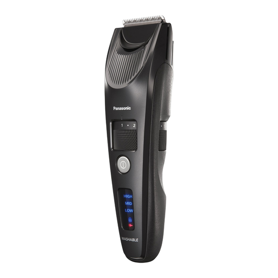 Panasonic ER-SC40-K PRO Mode D'emploi