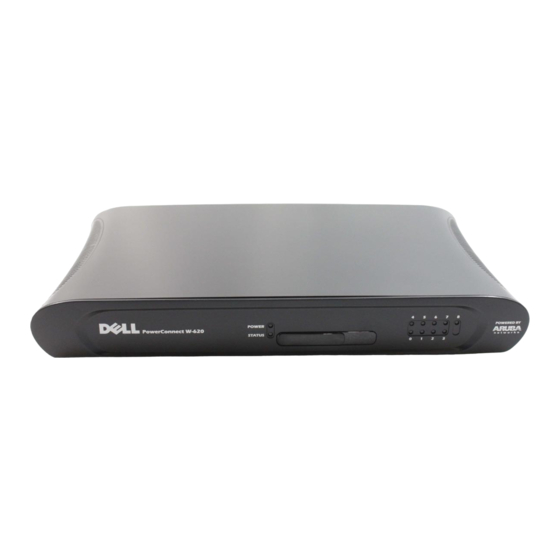 Dell PowerConnect W-620 Guide D'installation