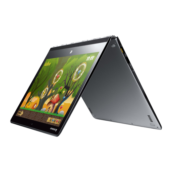 Lenovo YOGA 3 Pro-1370 Guide De L'utilisateur