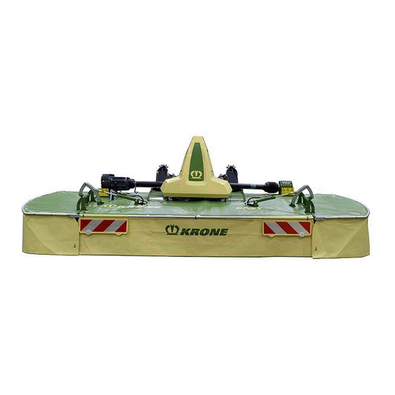 Krone EasyCut F 400 CV Fold Notice D'utilisation Originale