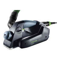 Festool EHL 65 EQ Instructions De Montage Et D'entretien