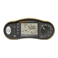 Fluke 1663 Mode D'emploi