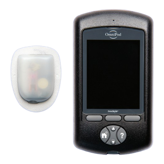 OmniPod CAT45E Guide De L'utilisateur