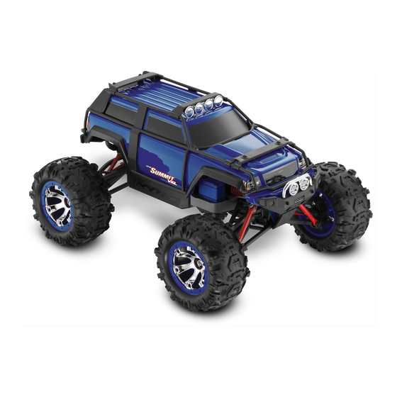 Traxxas Summit VXL Brushless 1/16 Manuels