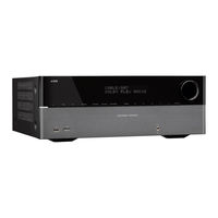 Harman Kardon AVR 365 Guide D'utilisation