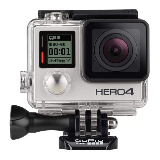 GoPro HERO4 SILVER Manuel De L'utilisateur