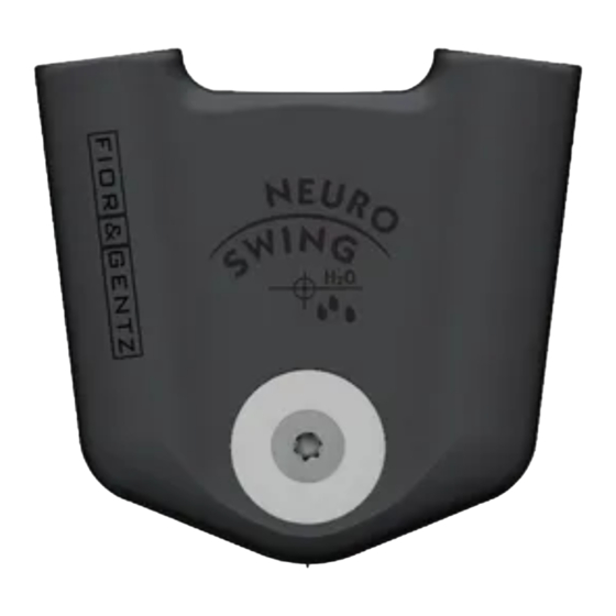 FIOR & GENTZ NEURO SWING H2O Notice D'utilisation