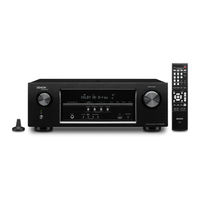 Denon AVR-S500BT Manuel De L'utilisateur