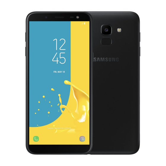 Samsung Galaxy J6 Mode D'emploi