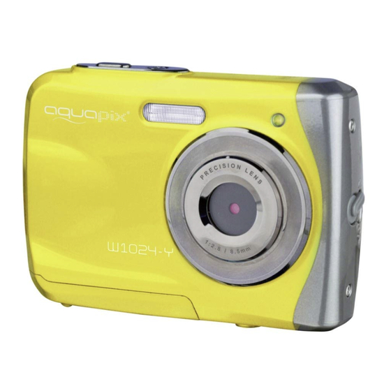 Easypix Aquapix W1024 Splash Manuel