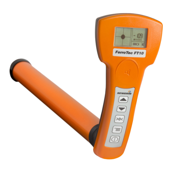 sewerin FerroTec FT 10 Notice D'utilisation