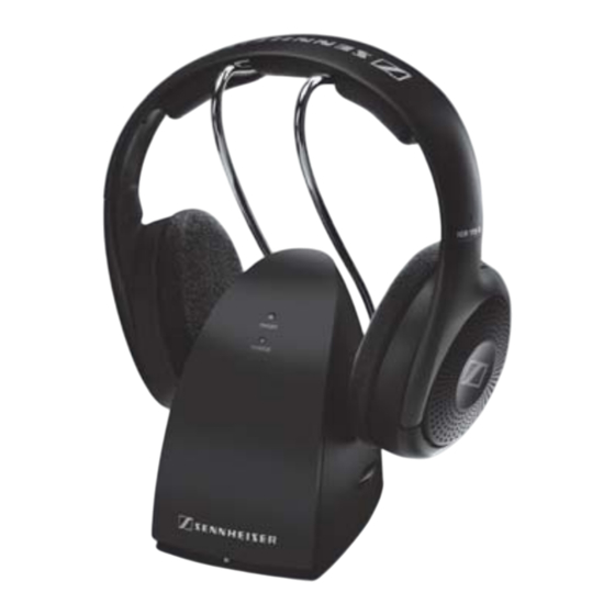 Sennheiser RS 120 II Guide Rapide