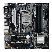 Asus PRIME Z270M-PLUS Manuel