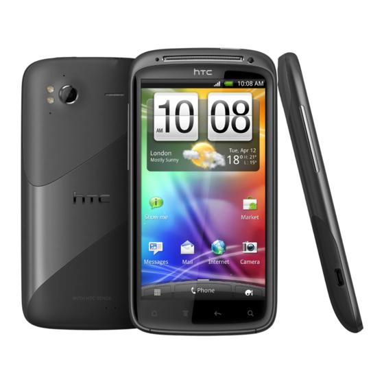 HTC Sensation Manuel De L'utilisateur
