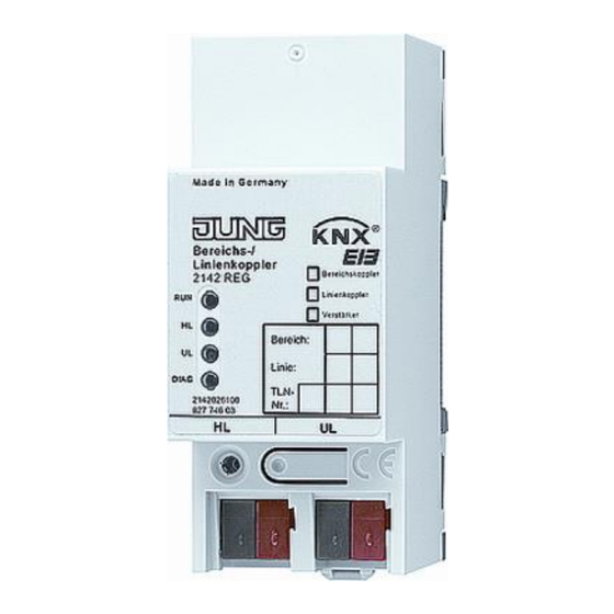 Jung KNX Instructions D'utilisation