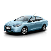 Renault FLUENCE Z.E. Notice D'utilisation