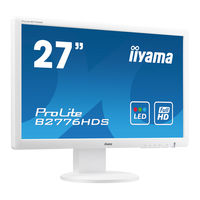 Iiyama ProLite X2377HS Mode D'emploi