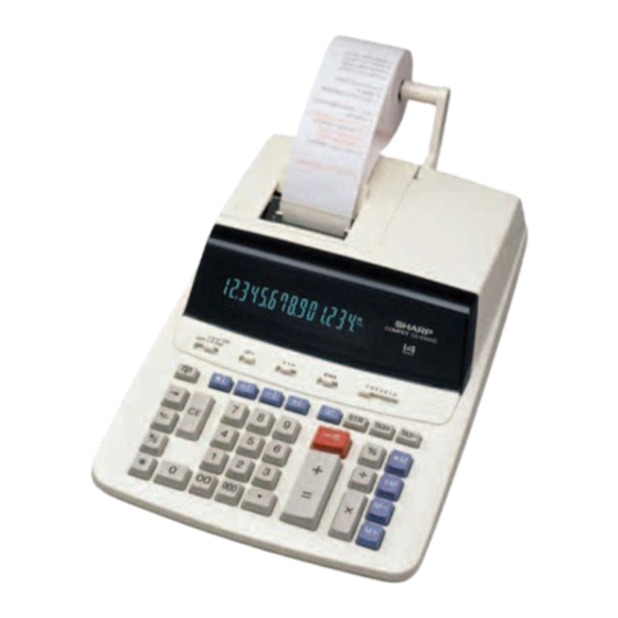 Sharp CS-2635H Mode D'emploi