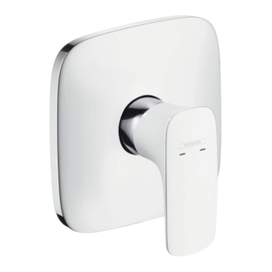 Hansgrohe PuraVida 15665 Série Mode D'emploi / Instructions De Montage