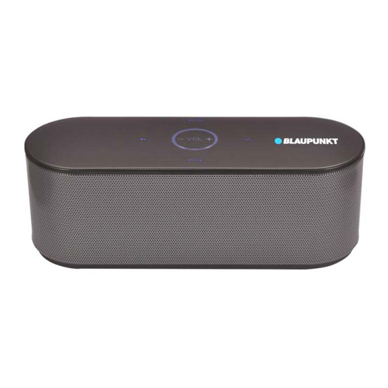 Blaupunkt BLP3700 Manuel D'utilisation