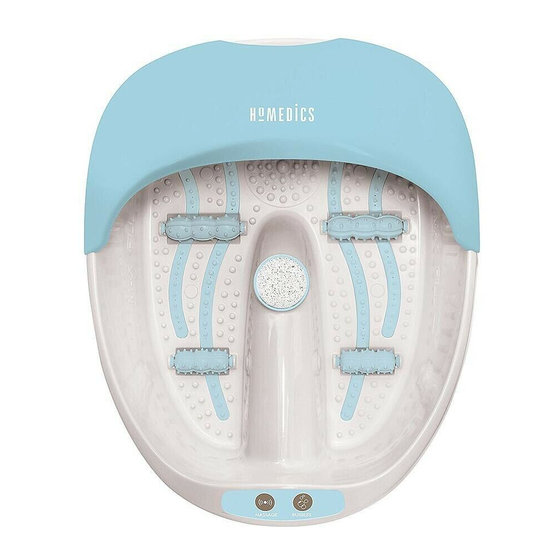 HoMedics FS-150 Manuels