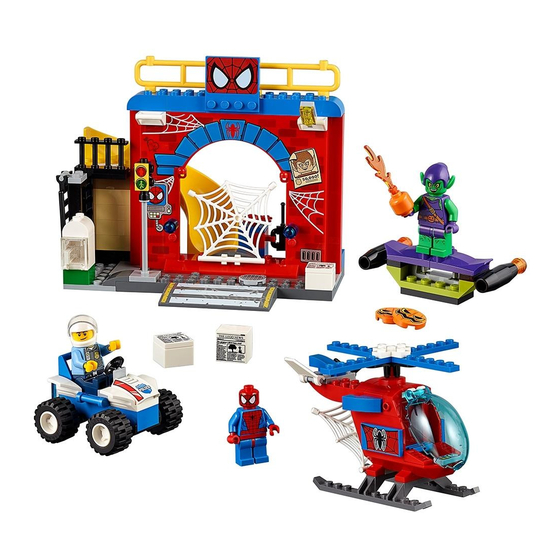 LEGO JUNIORS MARVEL SPIDER-MAN 10687 Mode D'emploi
