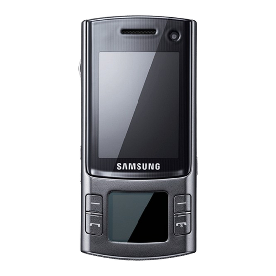 Samsung S7330 Mode D'emploi