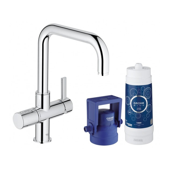 Grohe Blue Pure 31 299 Mode D'emploi