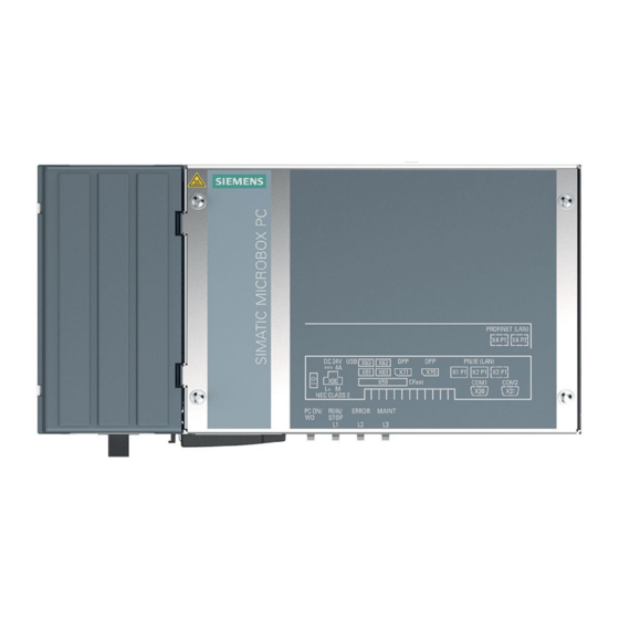 Siemens SIMATIC IPC427E Information Produit