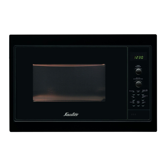 sauter SME 1220BB Guide D'installation & D'utilisation