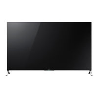 Sony BRAVIA KD-75X9100C Guide De Référence