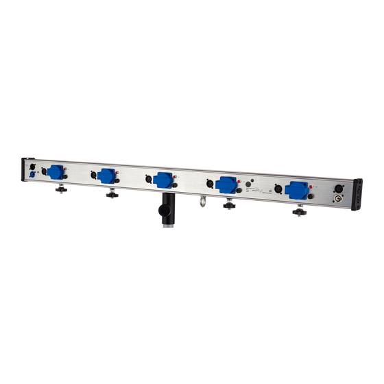 thomann Stairville splitter DMX et distributeur de courant Notice D'utilisation