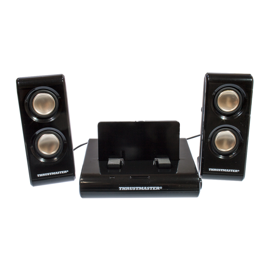 Thrustmaster 2IN1 SOUND SYSTEM Manuels