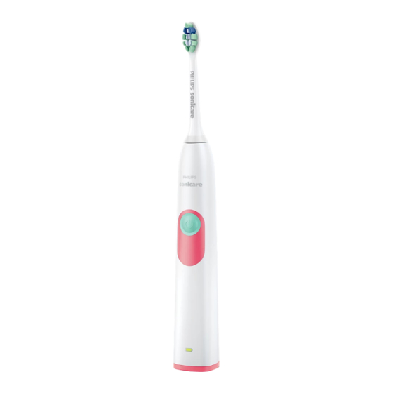 Philips Sonicare 2 Série Mode D'emploi