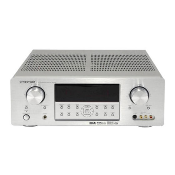 Marantz SR5500 Mode D'emploi