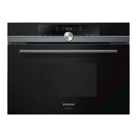 Siemens CD834GA 0 Serie Manuel D'utilisation Et D'installation