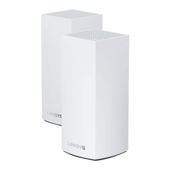 Linksys VELOP MX5500 Serie Mode D'emploi