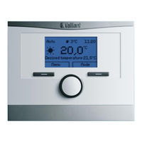 Vaillant calorMATIC 450f Mode D'emploi