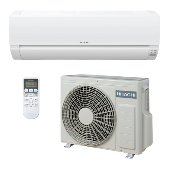 Hitachi RAK-18PED Manuel D'installation