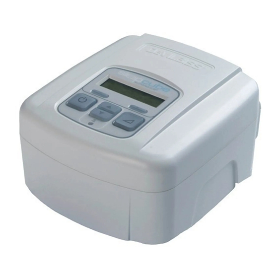 DeVilbiss Healthcare SleepCube nCPAP Device DV53 Instructions De Service