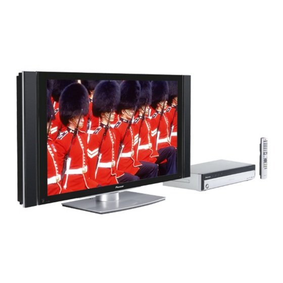 Pioneer PDP-506XDE Mode D'emploi