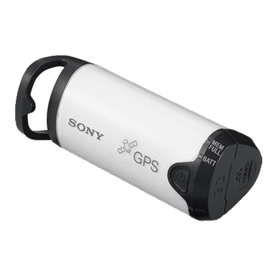 Sony GPS-CS1KASP Mode D'emploi