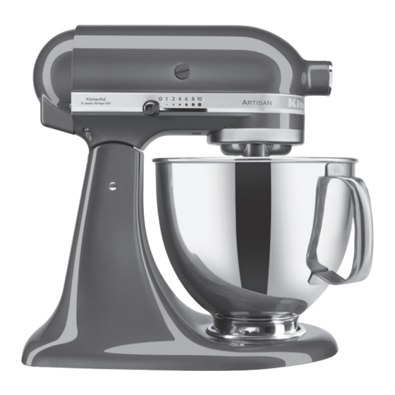 KitchenAid 5KSM125EOB Mode D'emploi