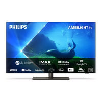 Philips 42OLED808/12 Mode D'emploi