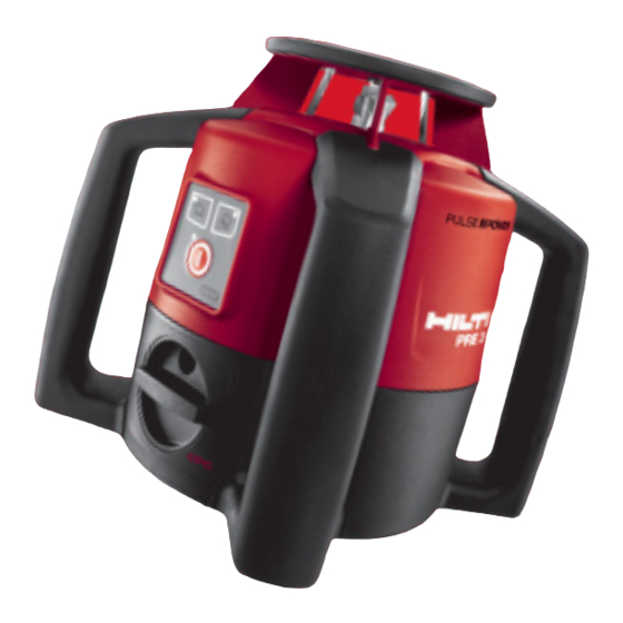 Hilti PRE 3 Mode D'emploi