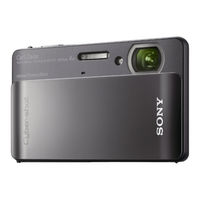 Sony Cyber-shot DSC-TX5 Mode D'emploi