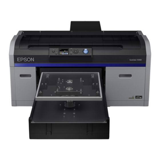 Epson SC-F2100 Série Guide D'utilisation