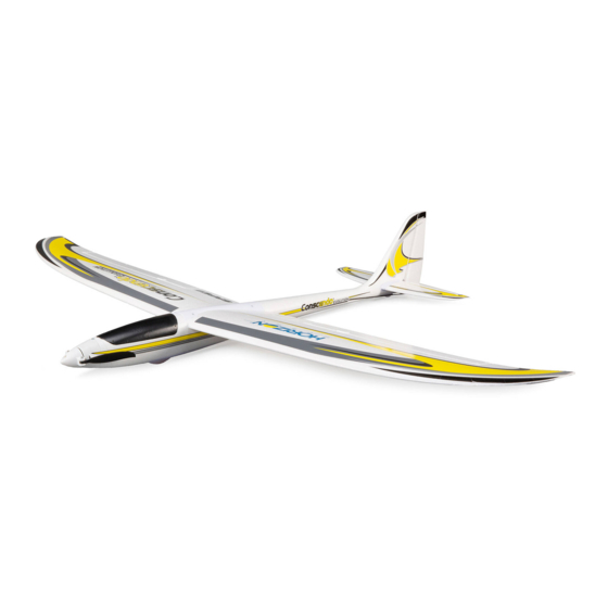 E-FLITE Conscendo Evolution 1.5m Manuel D'utilisation