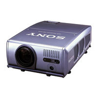 Sony VPD-LE100 Mode D'emploi