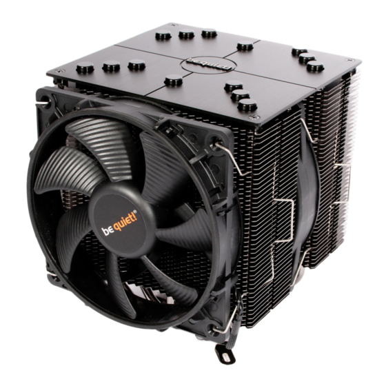 BE QUIET! DARK ROCK PRO 2 Guide Rapide